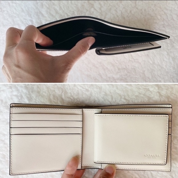 NWT Special Limited Edition Coach 3 in 1 Leather Wallet with Coach Motif - Picture 7 of 13
